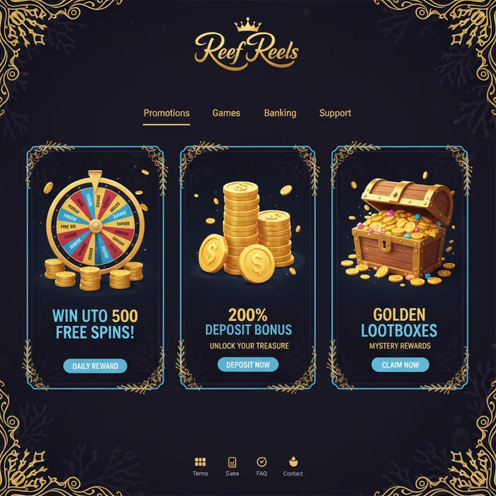 Reef Reels Casino Bonus